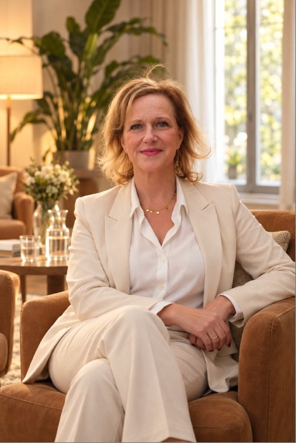 Sandra Ume im Beratungsraum